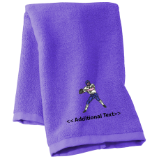 Personalised American Football Sports Towels Terry Cotton Towel